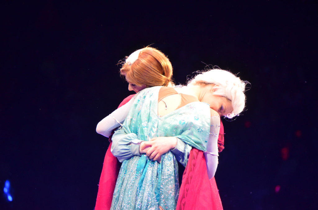 Anna and Elsa reunited