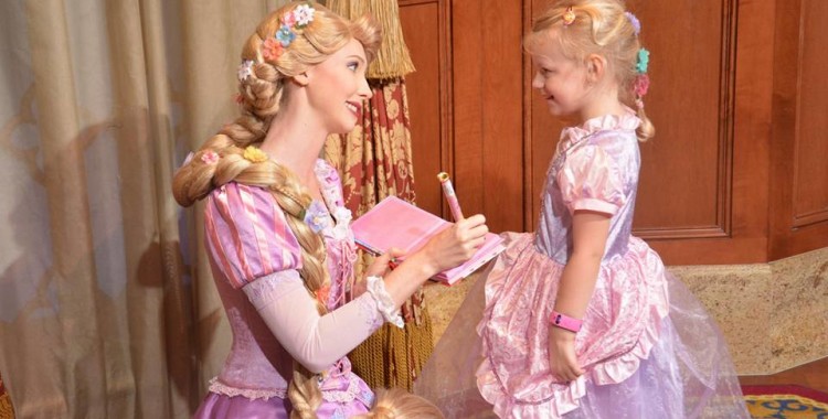 Rapunzel Character Meet featuring the Mom Approved Costumes 5 Star Rapunzel dress 