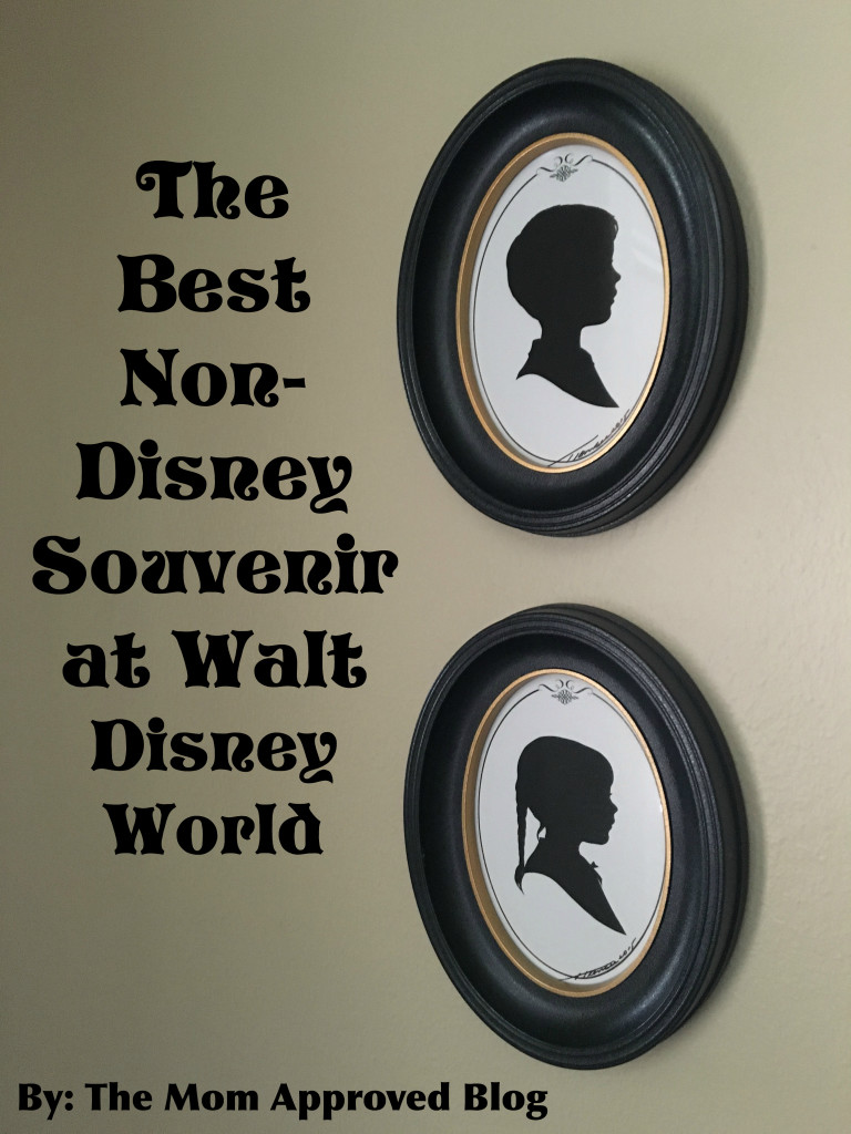 Best Non Disney Souvenir at Disney - Silhouette Portrait - The Mom Approved Blog