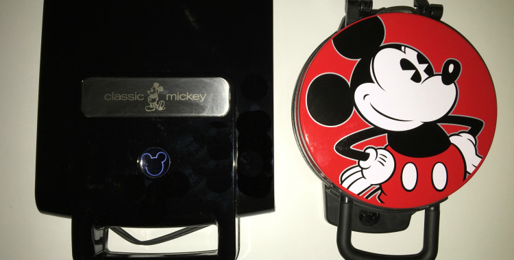 Mickey Waffle maker - side by side Mickey Waffle Maker Review by the Mom Approved Blog