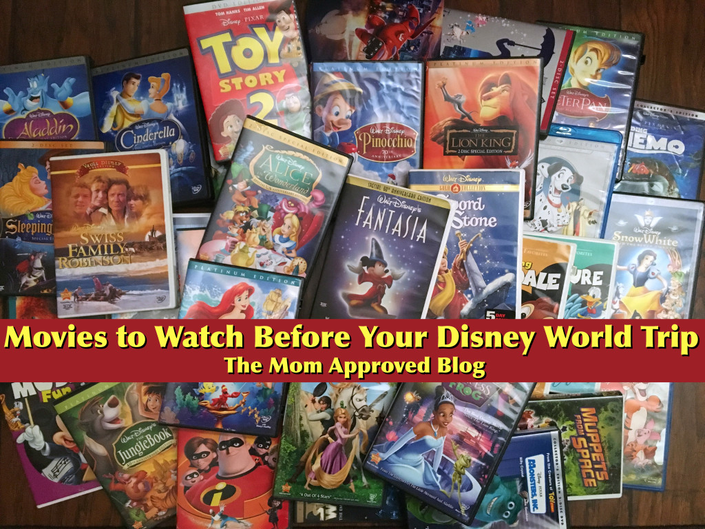  Movies to Watch before a Disney Trip