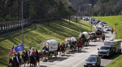 City-wide dressup day declared for Houston. AKA Go Texan Day