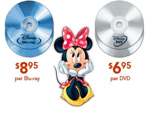 Scratched Disney DVD?  Replace them for a few bucks!