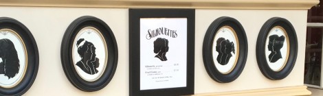 The Best Non Disney Souvenir at Disney World - a Portrait Silhouette