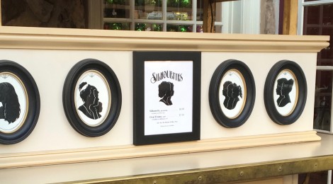 The Best Non Disney Souvenir at Disney World - a Portrait Silhouette